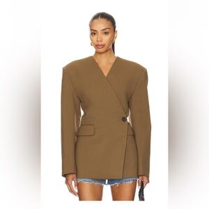 EAVES NAAMA BLAZER. Size S in Olive Green.